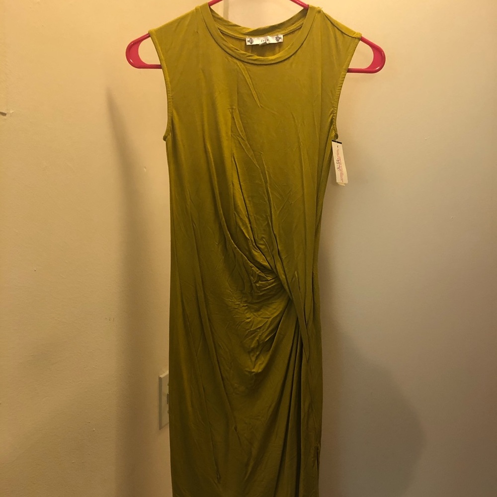 Green Midi Dress S
